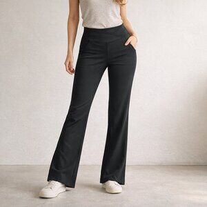 Attitudes by Renee Black Pants XXS Petite Pull On Stretch